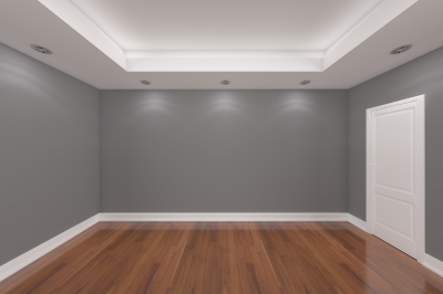 An empty room of an unoccupied_home